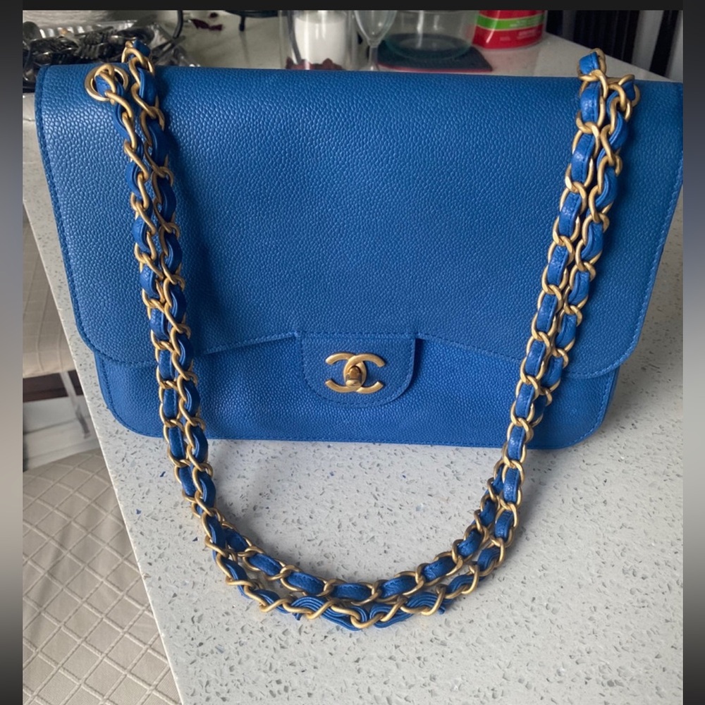 🌸SOLD🌸Chanel pure jumbo double flap